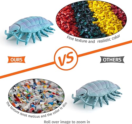 Miniatura 3 de Juego de 17 figuras de animales oceánicos increíbles de 2 a 4 pulgadas, decoración de pastel de 2 a 4 pulgadas, juguetes de animales marinos,