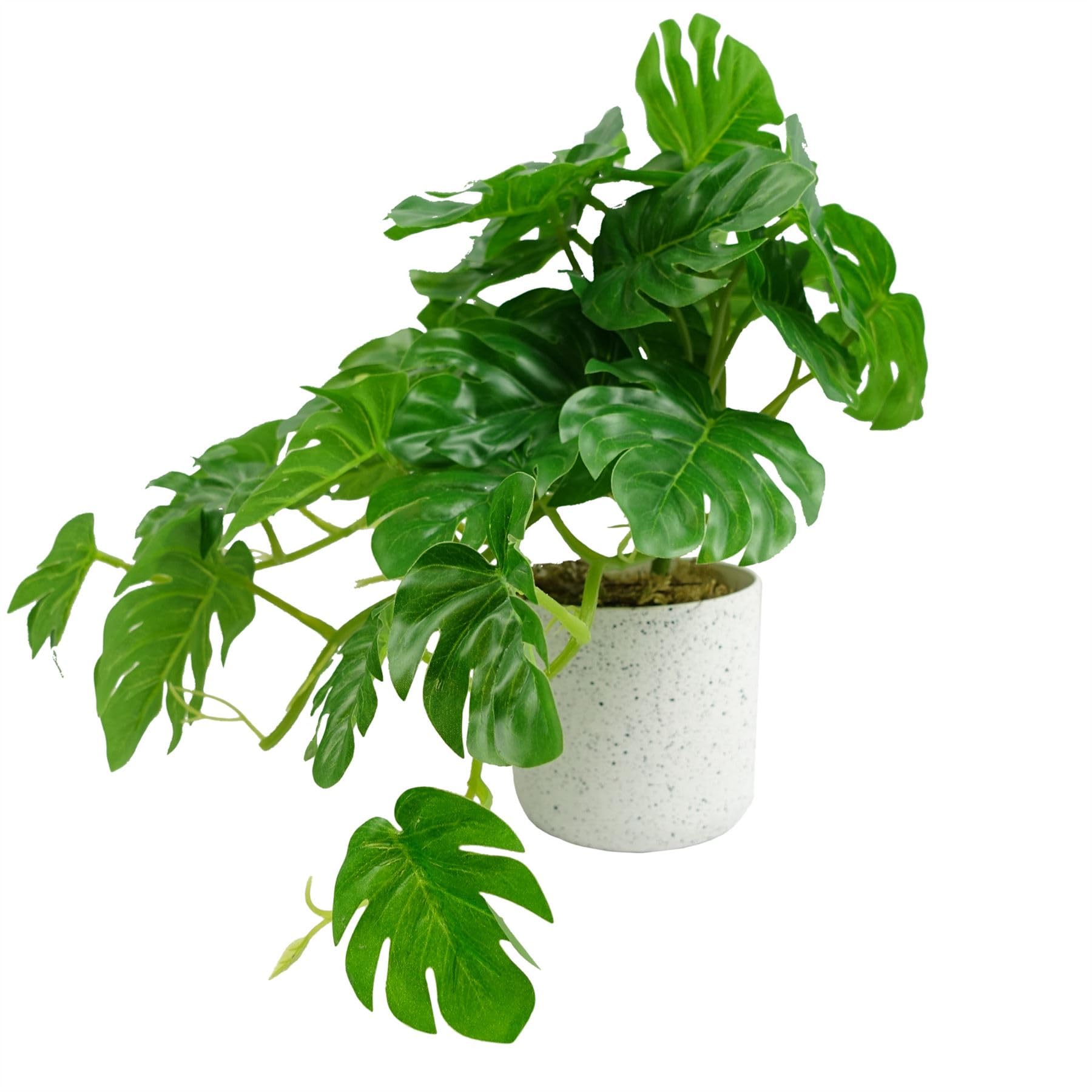 Leaf Artificial Potted Monstera Plants