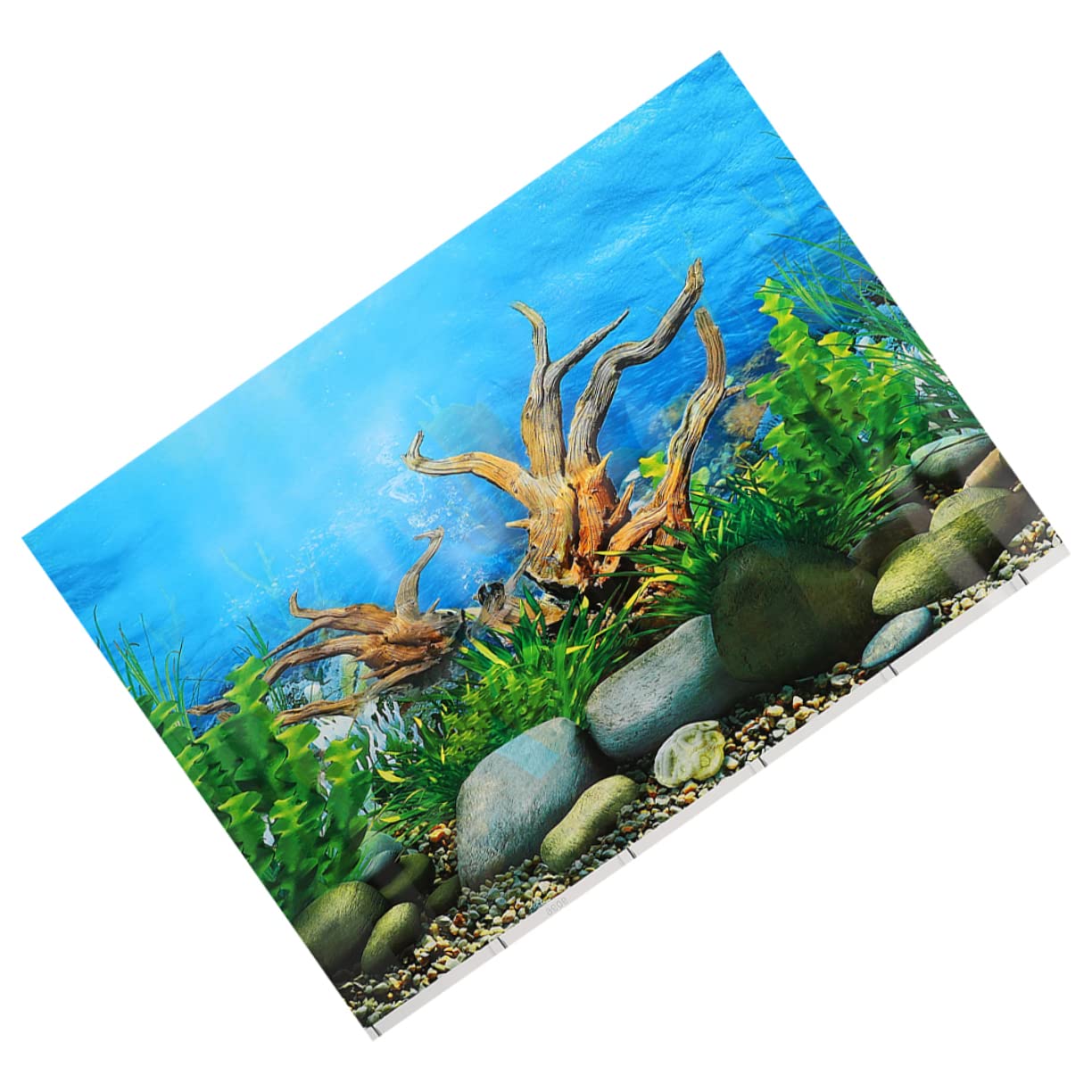 UPKOCH 4 Pezzi Sfondo del Serbatoio del Pesce Acquario sotto Lo Sfondo dell'Oceano sfondi pianta Decorazione del Fondo del carro Armato di Pesci Decalcomania di Sfondo Acquario Vinile