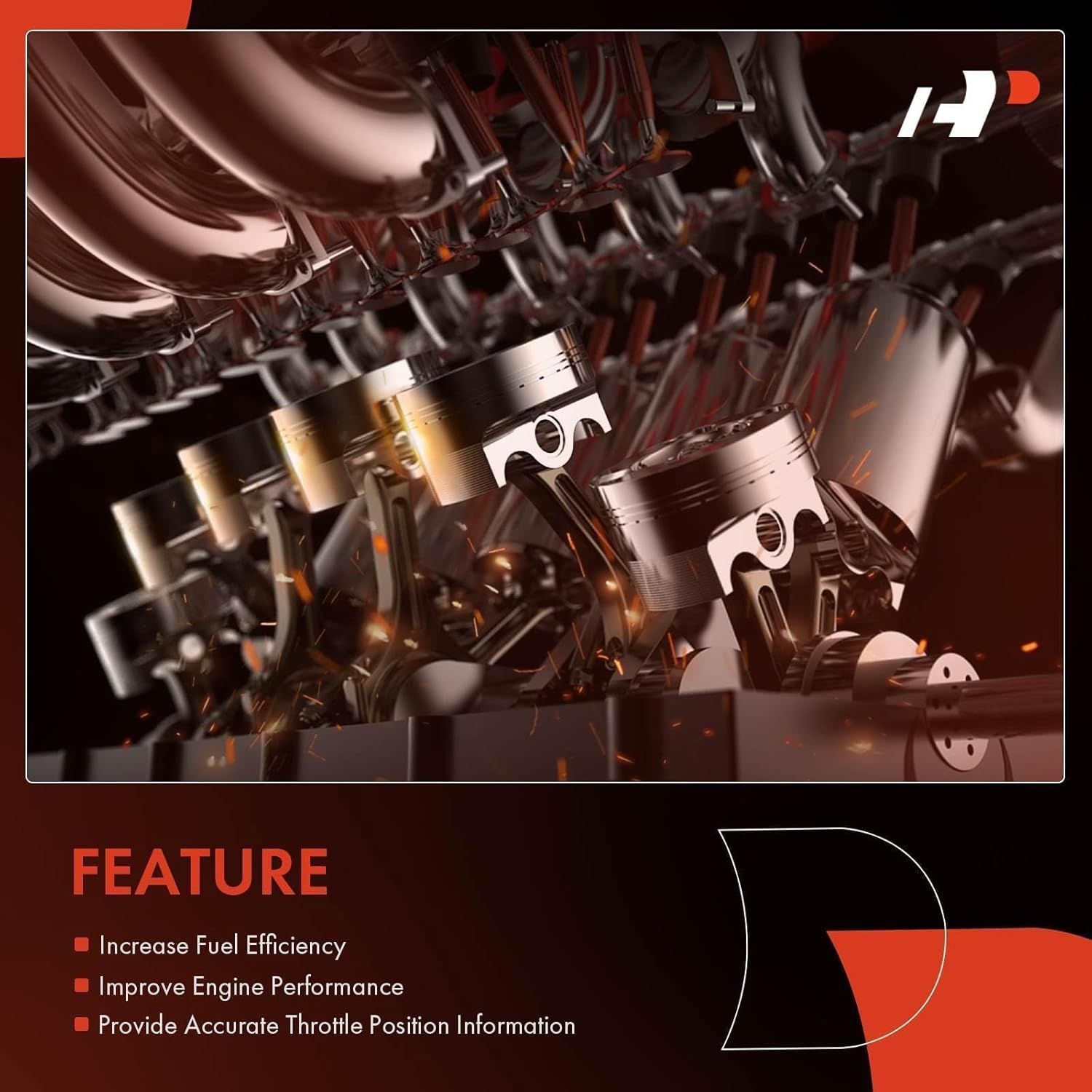 A-Premium TPS Throttle Position Sensor Compatible with Chevy, GMC, Cadillac, Buick, Isuzu & More - Avalanche, Express, Silverado, Suburban, Tahoe, Trailblazer, Sierra, Savana, Envoy, Yukon, 2003-2009