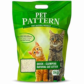 Pet Pattern Advance Cat Litter 5 KGS Litter 99.99% Dust Free