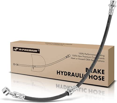 A-Premium Rear Driver or Passenger Brake Hydraulic Hose Compatible with