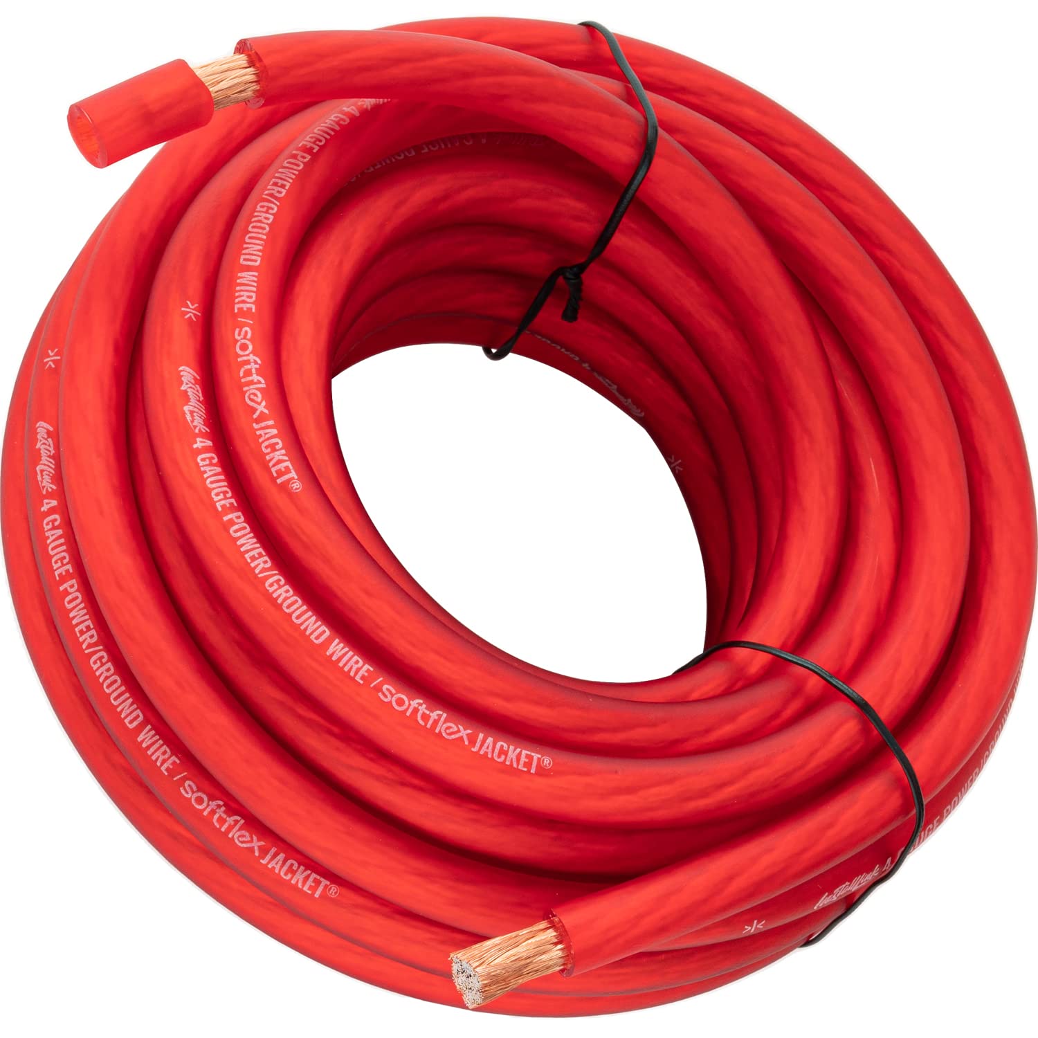 Install Link 4 Gauge Power or Ground Wire Cable, 20ft, CCA