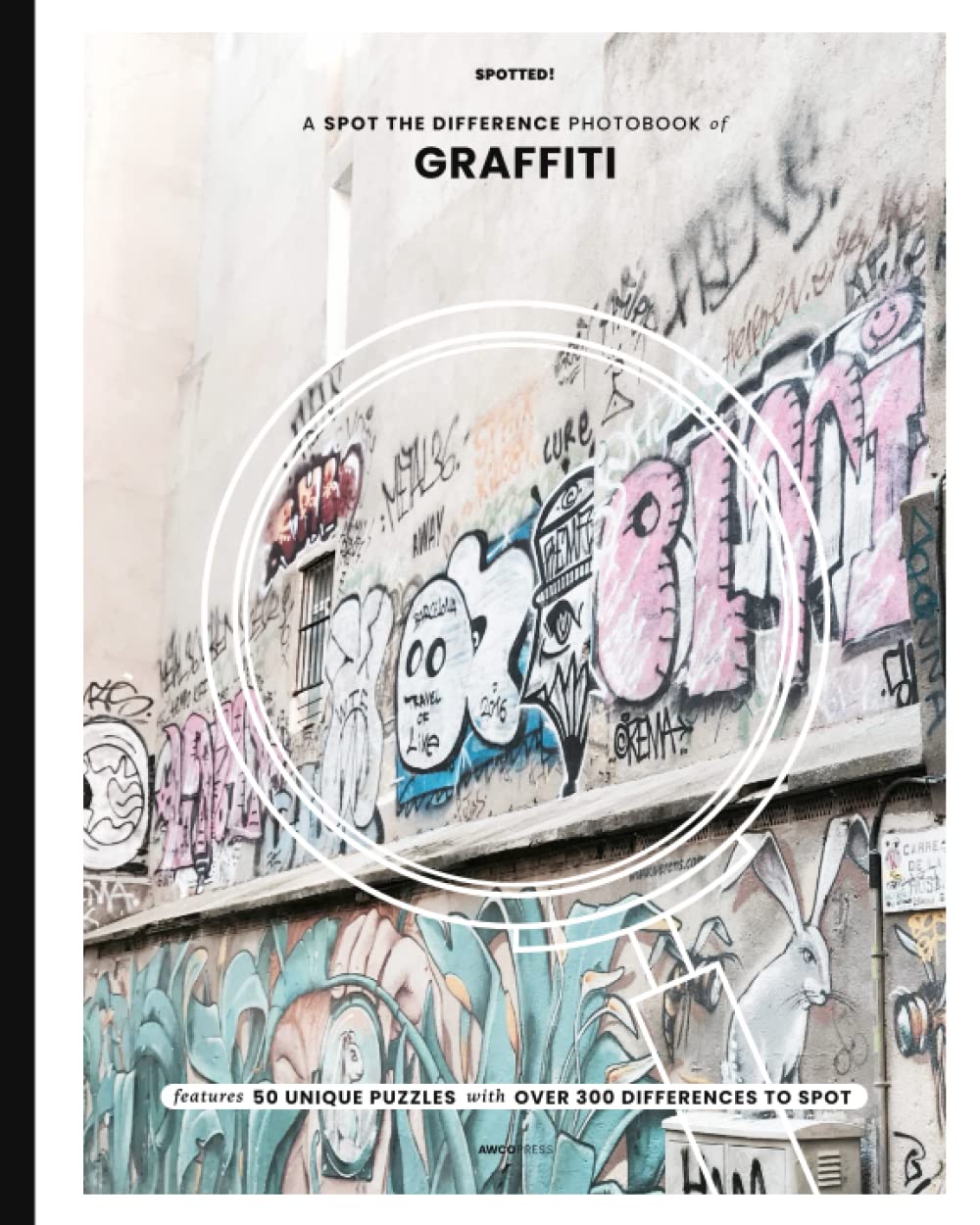 A Spot the Difference Photobook of Graffiti