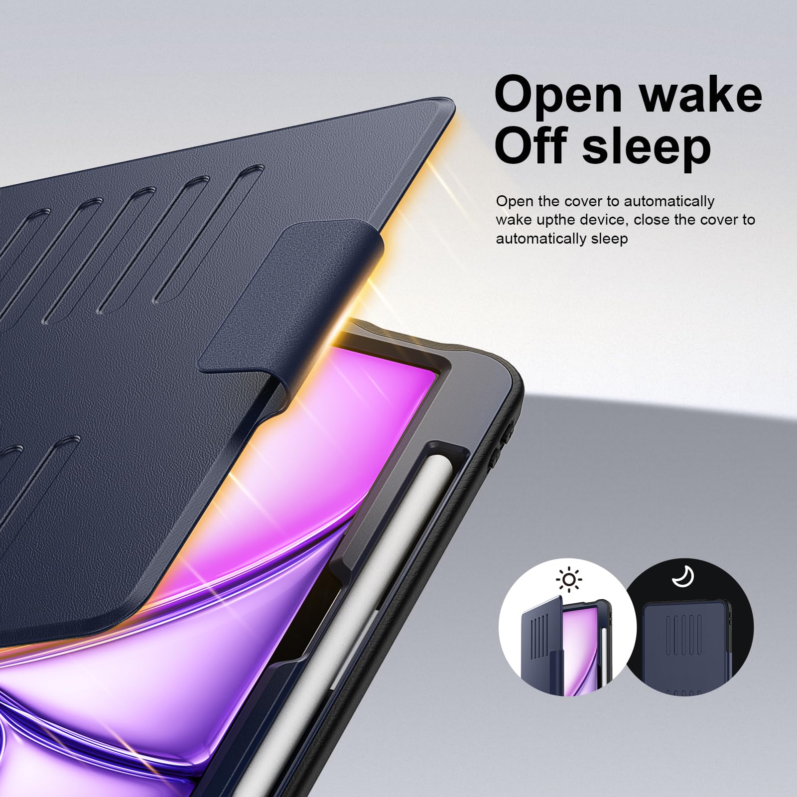 KAIJIAbox iPad Pro 13インチケース M4 2024 Amazon.com: Case for iPad Pro 13 (M4/M5) 2024/2025, Multiple