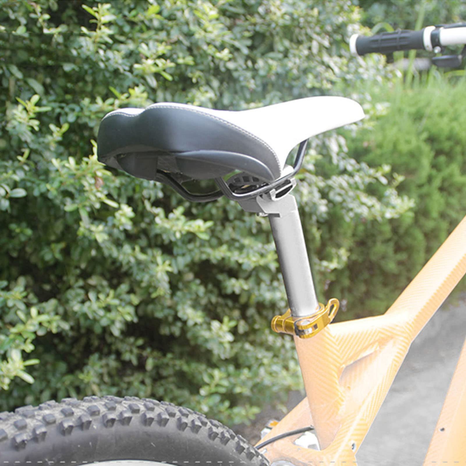 Tige De Selle De Vélo Aluminium - Noir - Pour VTT Et Vélo De Route - Universelle