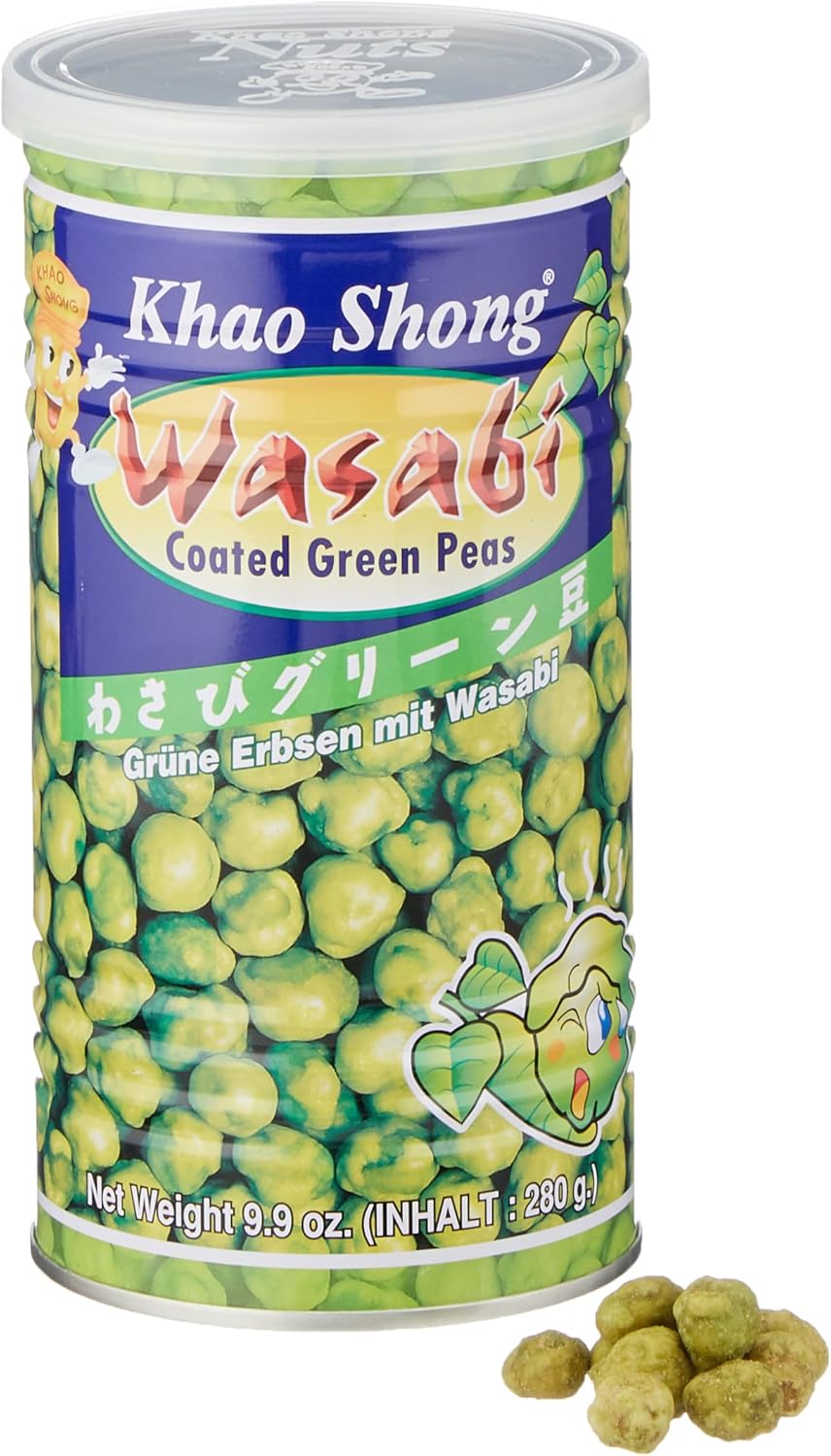 Khao Shong Wasabi Coated Peas 280g Pantry Food & Drinks