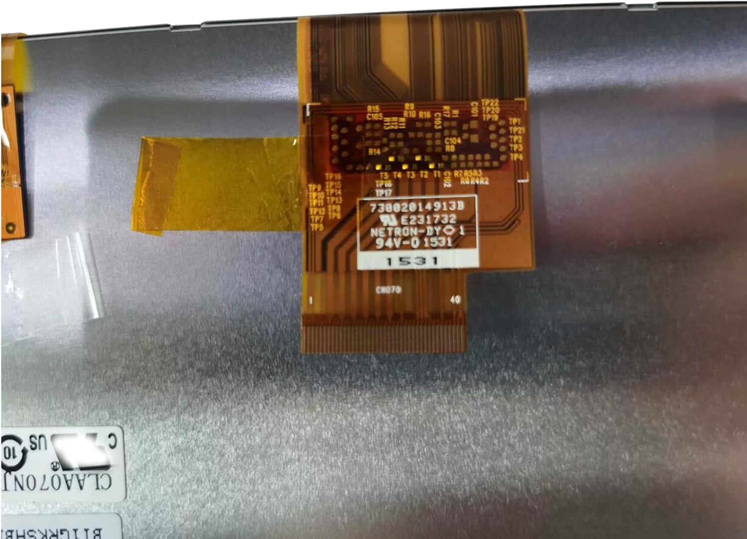 LCD Screen for CLAA070NJ01CW LCD Display Module Replacement with Tools