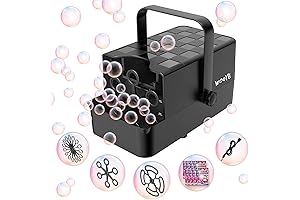 Upgraded Bubble Machine: Mammoth Bubble Bonanza for Kids