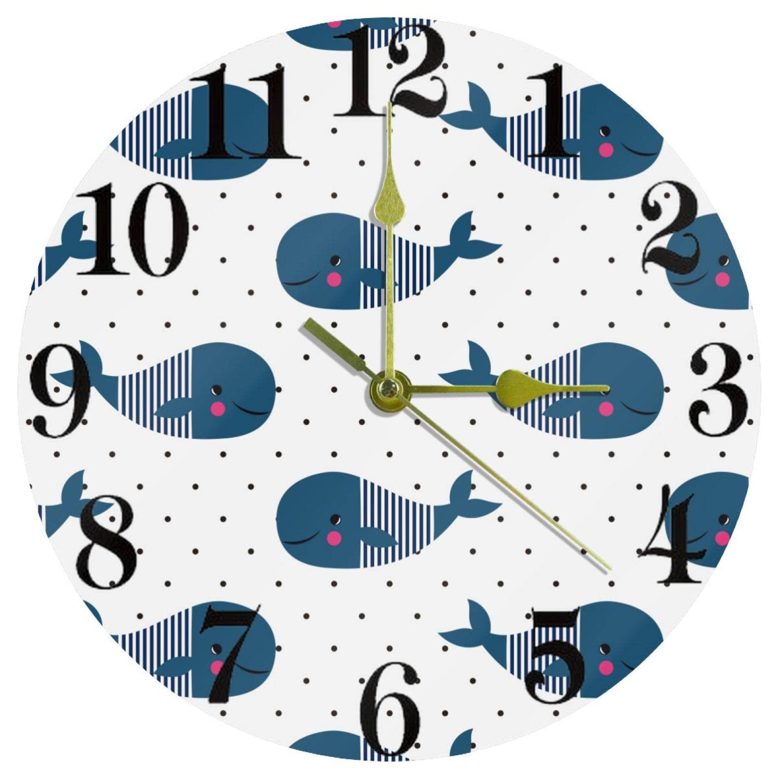 Horloge murale silencieuse pour retrouver le calme à l'école