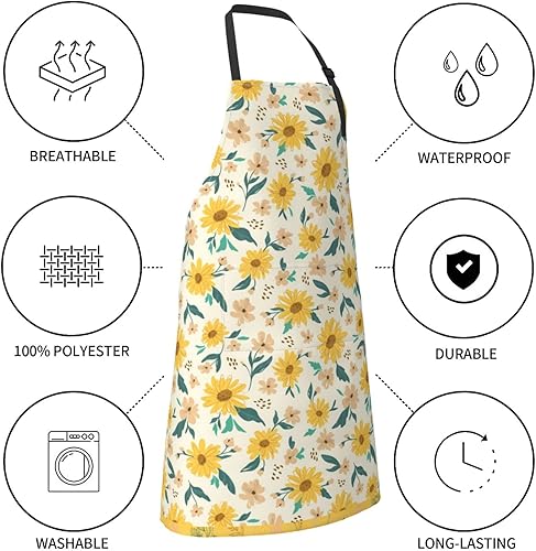 Miniatura 2 de Delantal divertido para hombres, papá, camuflaje, barbacoa, delantal de cocina de chef para regalos personalizados de cumpleaños para padre..