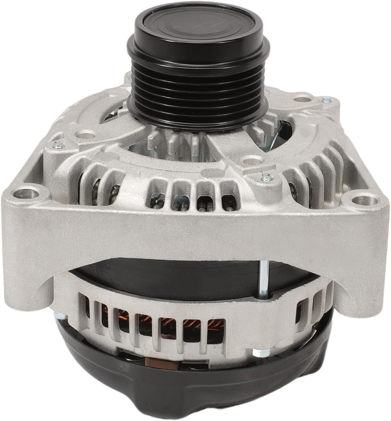 84143543 Alternator for 2014-19 Silverado, Suburban, Sierra | Tahoe 2015-19 | Yukon 2015-19 4.3 5.3 6.0 6.2 6.6L, Replaces 22747894 22747896 23487089, 150Amp 12V CW 6-Groove Pulley