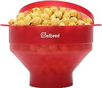 Vista 9 de Salbree - Crispetera para microondas, la sana alternativa a las palomitas de maíz de bolsa para microondas, 18 colores para elegir