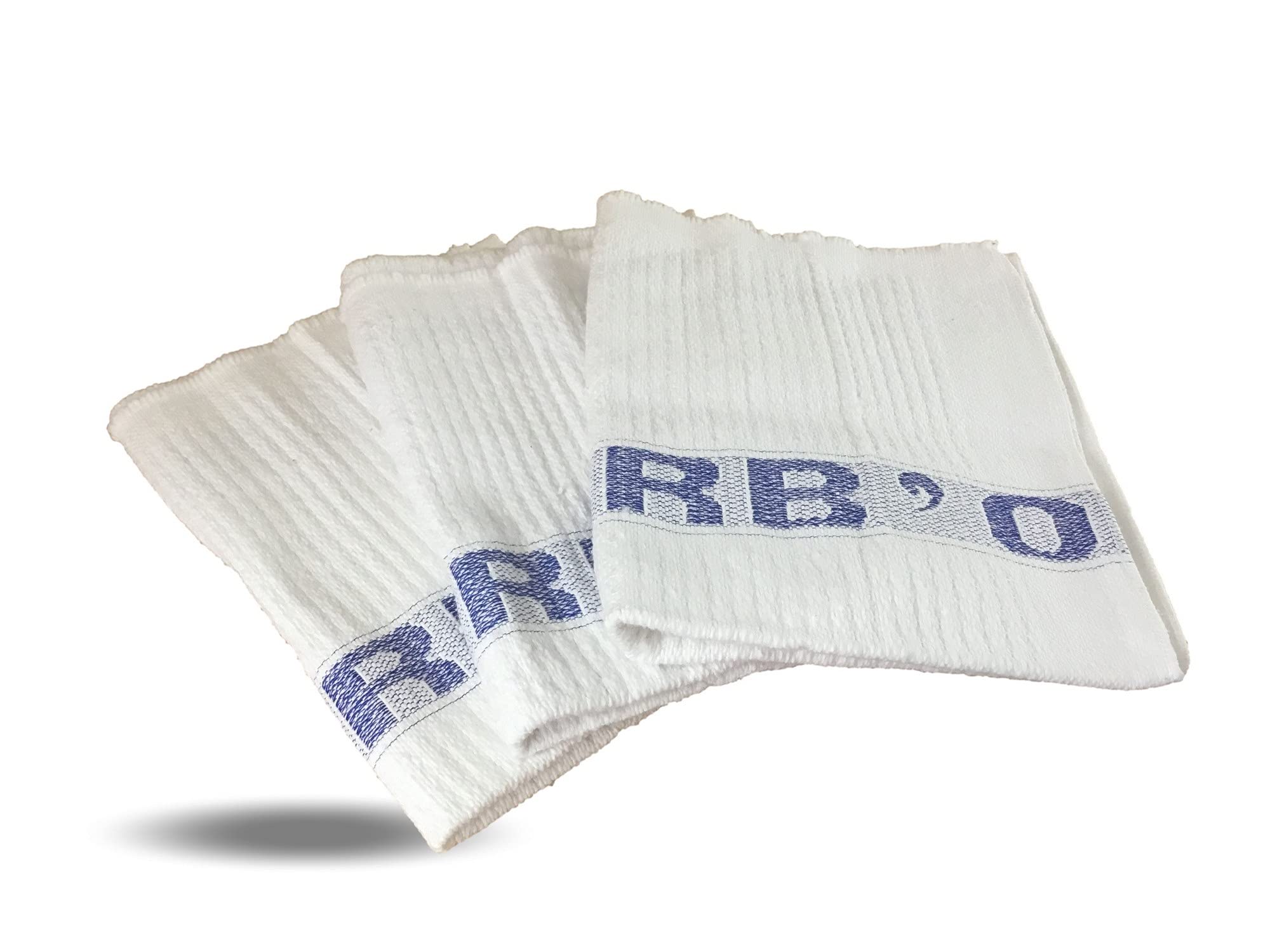 Lot De 3 Serpillières Ultra Absorbantes - Dimensions 50x60 Cm, Grammage 430 G/m², Couleur écrue Avec Liseré Rouge