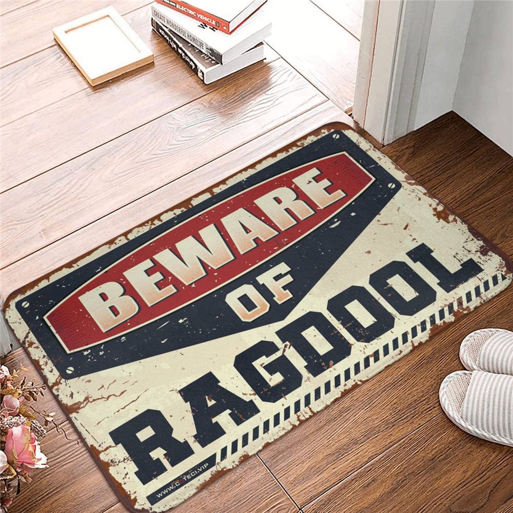 Tapis de porte arrière 65x90 cm paillasson extérieur idéal pour retour de jardin
