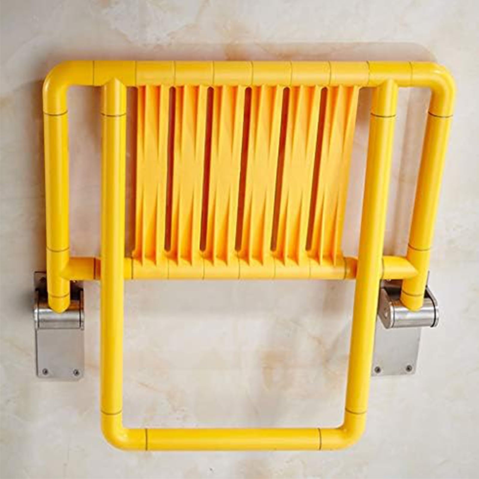 Silla Ducha Plegable,Asiento Ducha Plegable Pared Montada,Silla Abatible Ducha Montado en la Pared,Taburete Baño Banqueta Ducha para Personas Mayores Minusvalidos Adultos