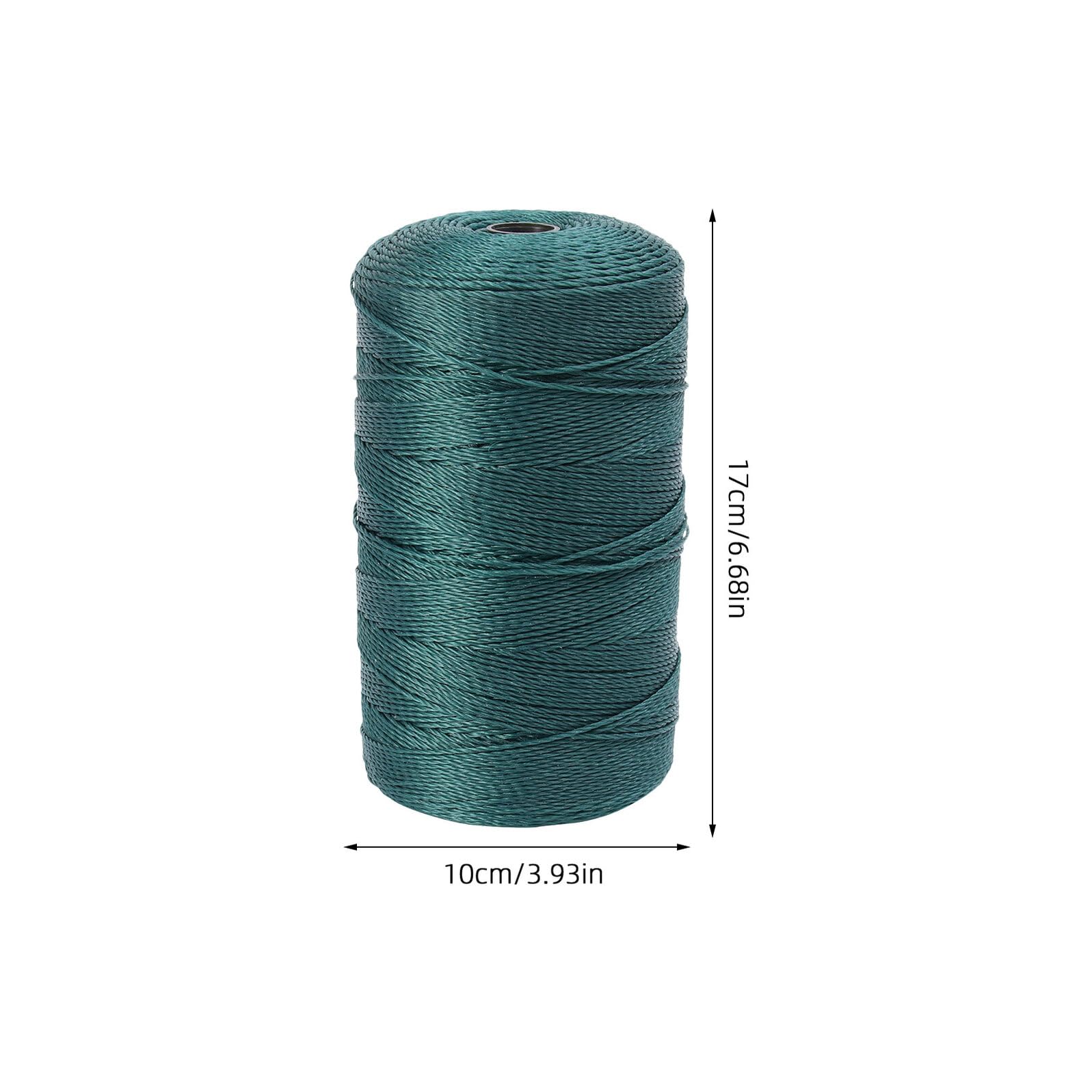 Corda da Nylon Intrecciata 2 unità per Riparazione da Pesca Portatile e sicura e operazioni salmastre