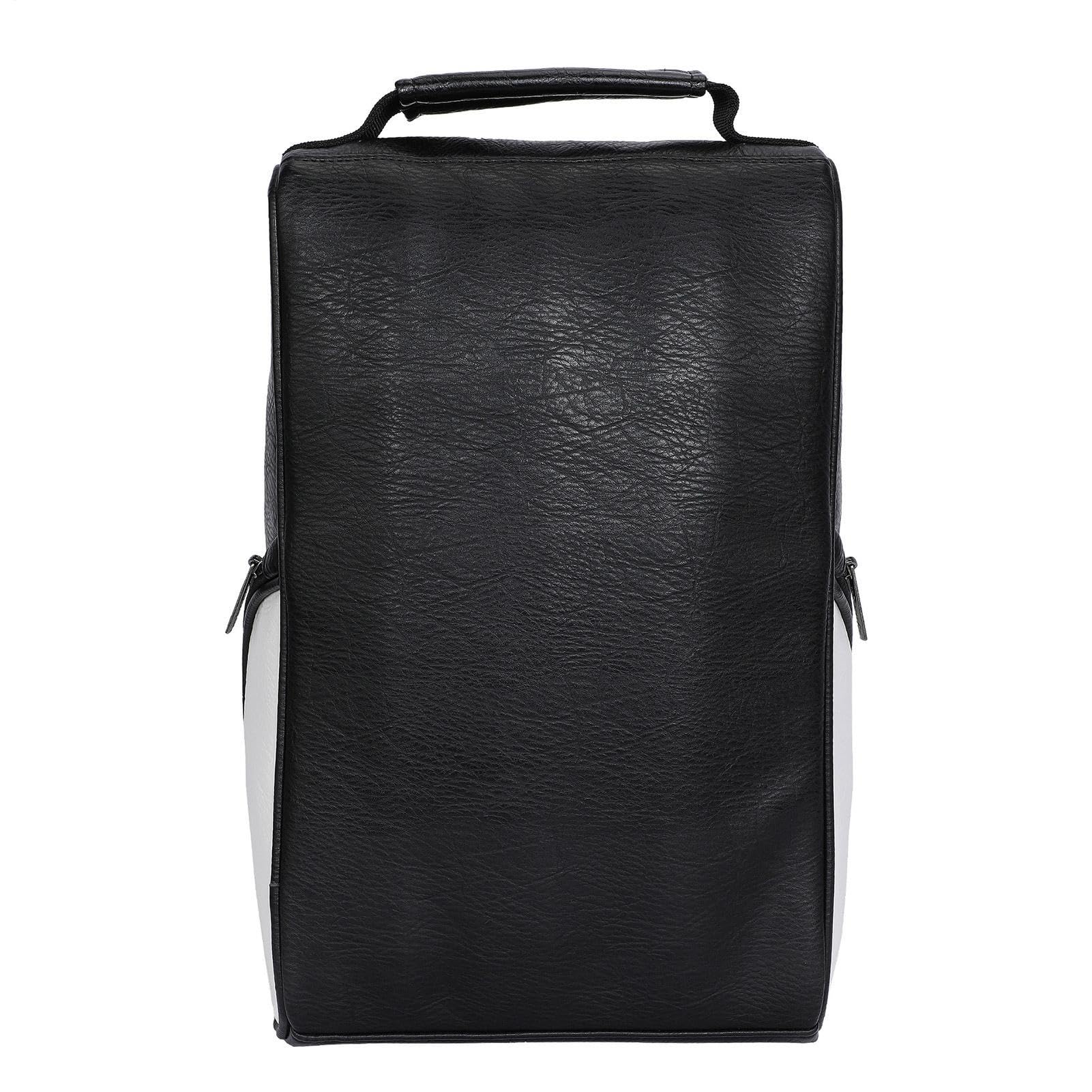 Tragbare Fußball-Schuhtasche, Reise-Schuh-Organizer, PU-Sneaker | Aufbewahrungstasche, Multi-Pocket-Sportschuh-Tragetasche für Erwachsene, Reisen, Fitnessstudio, Golf, Sport, 42 x 27 x 14 cm,