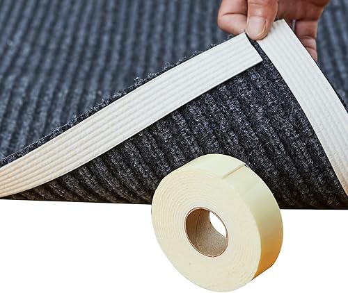 Home Techpro Almohadillas para alfombras, agarre antideslizante y lavable de 9.8 pies para alfombra, "Tecnología al vacío", nuevos materiales para