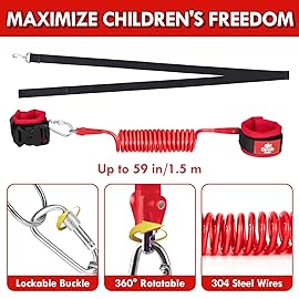 Lehoo Castle Toddler Leash for 1-5 Years, Baby Safety Harness for Boys with Anti-Lost Key Lock & Adjustable Strap, 3-in-1 Wrist Leash and Kids Backpack Harness for Walking Travel (Mickey Mouse)