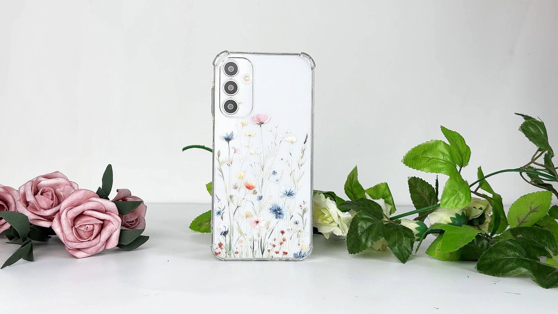 Cover Fiorata Per Xiaomi Redmi Note 14 Pro 5G – Custodia Morbida In TPU Trasparente, Ultra Sottile, Antiurto, Con Protezione Fotocamera, Regalo Per Donna - 6