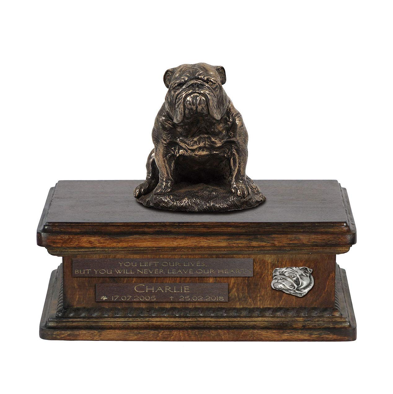 Urne Chien Bouledogue Anglais Art-Dog pour honorer sa mémoire