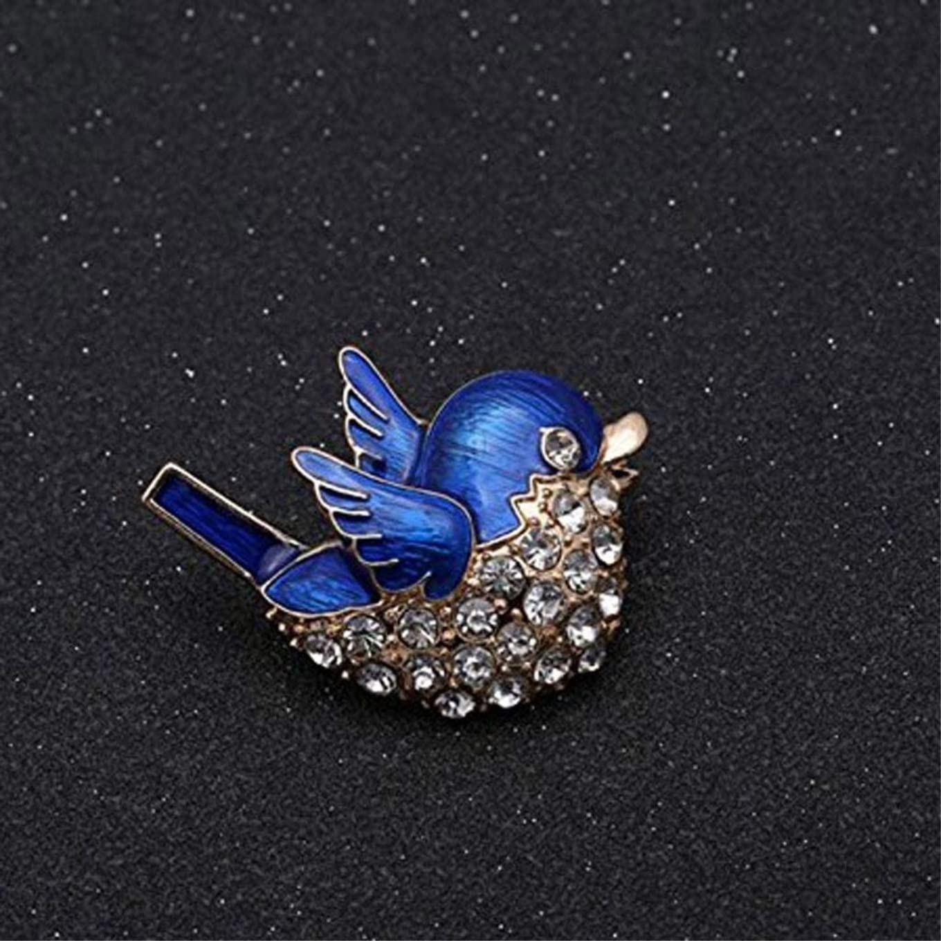 Broche Pin Broche De Pájaro para Mujer, Cristal, Alfileres, Decoración Boda, Adornos Ropa Mujer