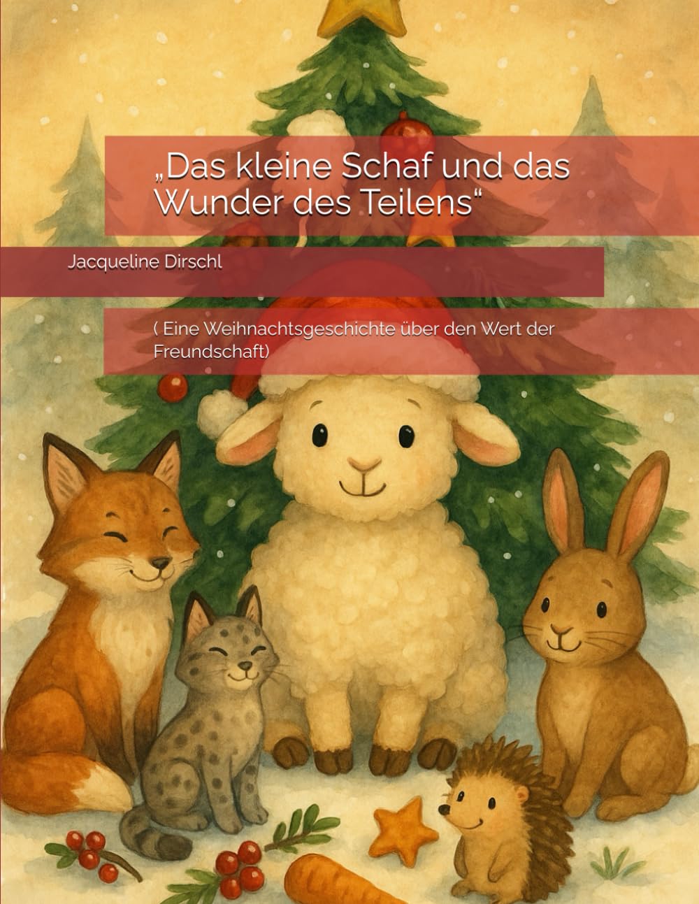 „Das kleine Schaf und das Wunder des Teilens“: (Eine Weihnachtsgeschichte über den Wert der Freundschaft)