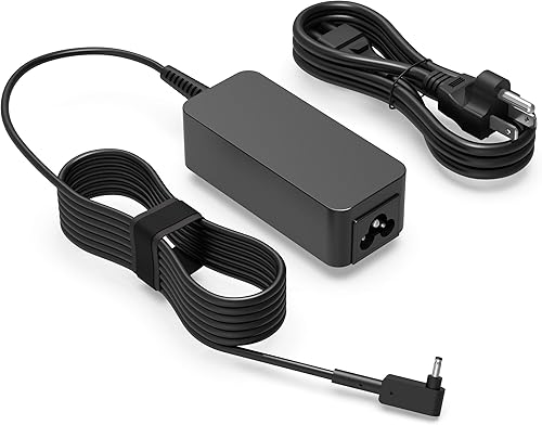 Cargador de CA Superer de 45 W apto para Acer Aspire N15P6 N19H1 N15P5 N15W9 TravelMate N16Q15 N18P5 Adaptador de cable de alimentación para portátil