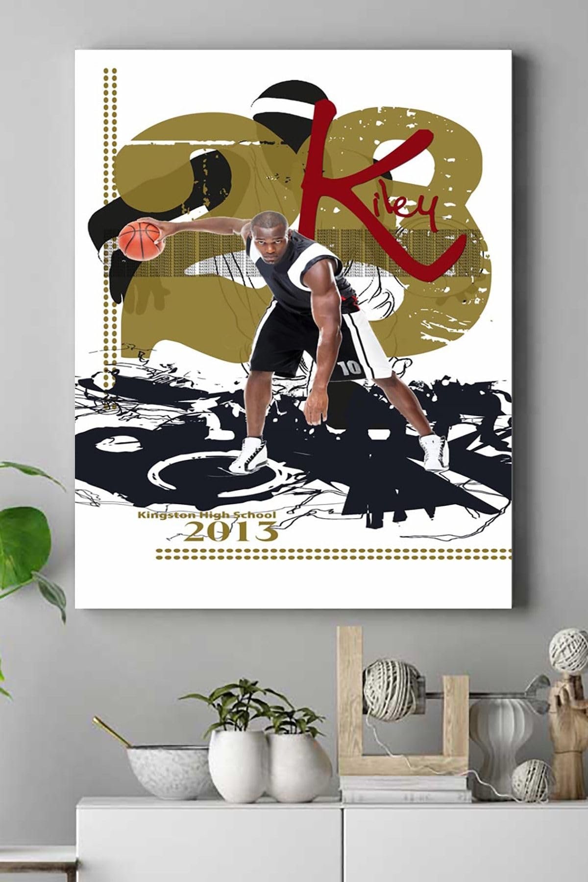 Postermanya (pster15167) Basketbol Kanvas Tablo 2 50 x 70