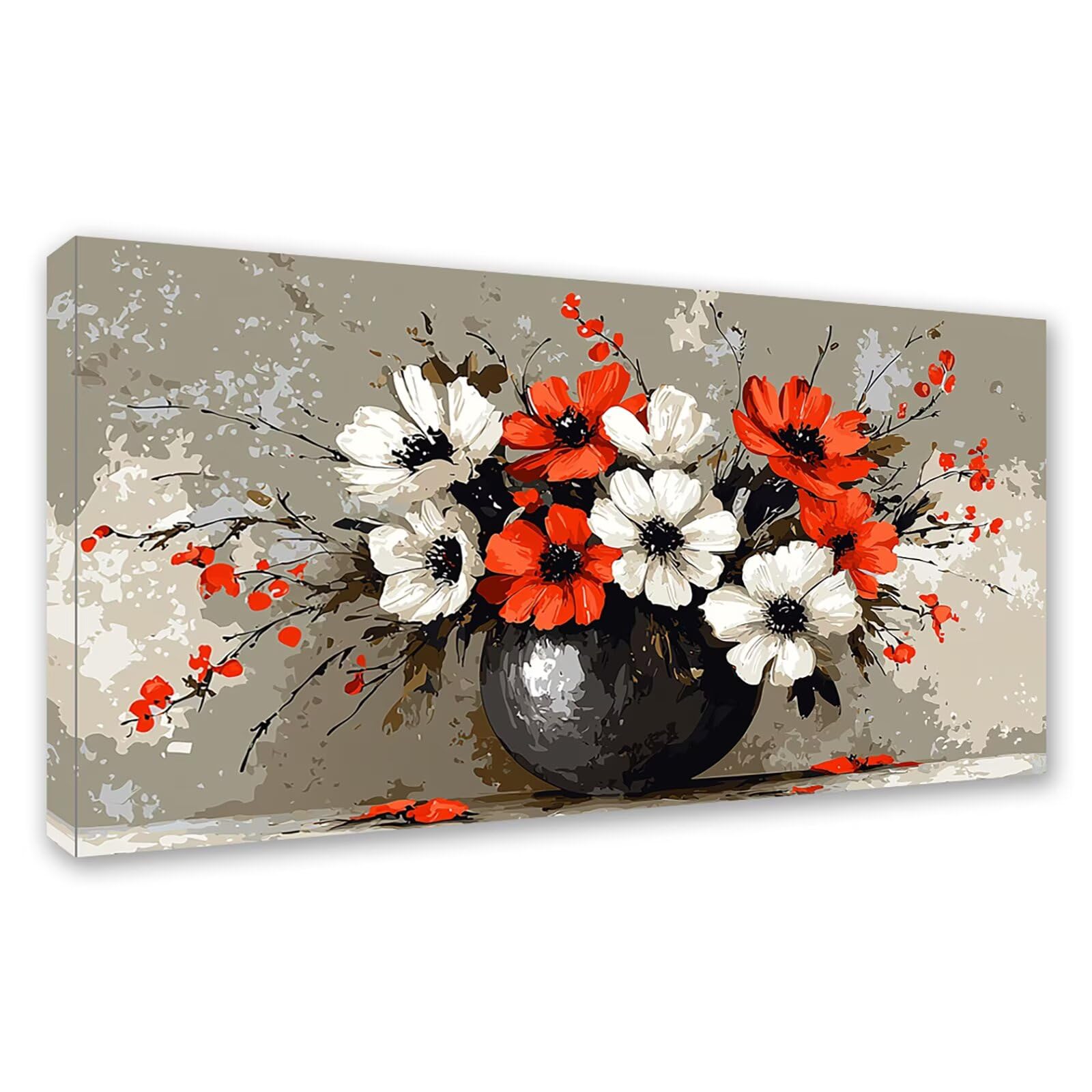 Diamond Painting Grande 200x100cm Flor Diamond Painting Adultos, DIY Abstracto Pintura de Diamante Manualidades Adultos, 5D Cuadrado Rhinestone Bordado Punto de Cruz Art para Home Decoration 0J-881