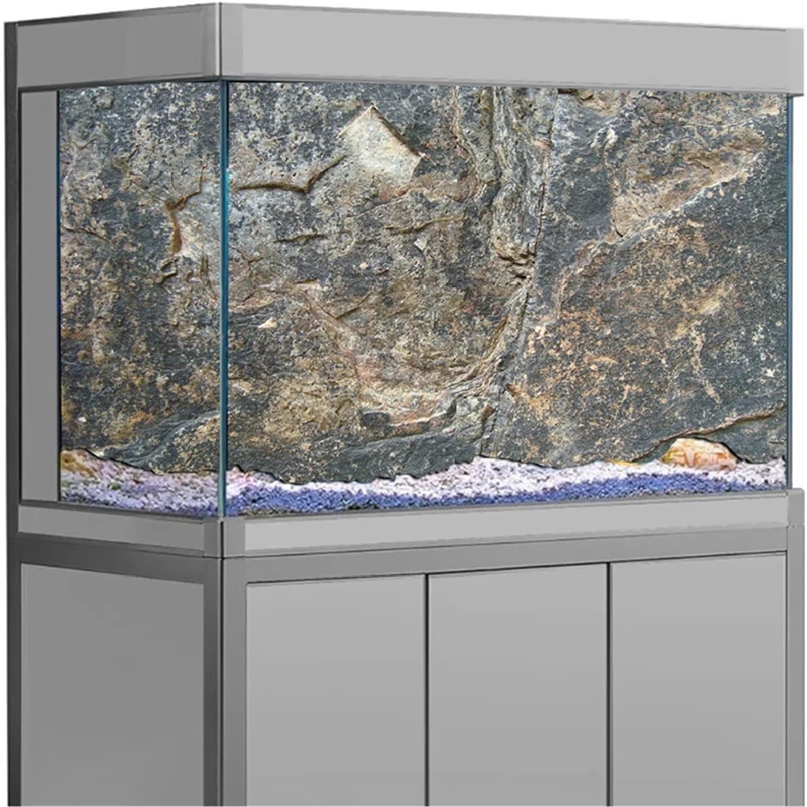 Aquarium Folie Rückwand 3D-Aquarium-Hintergrundaufkleber