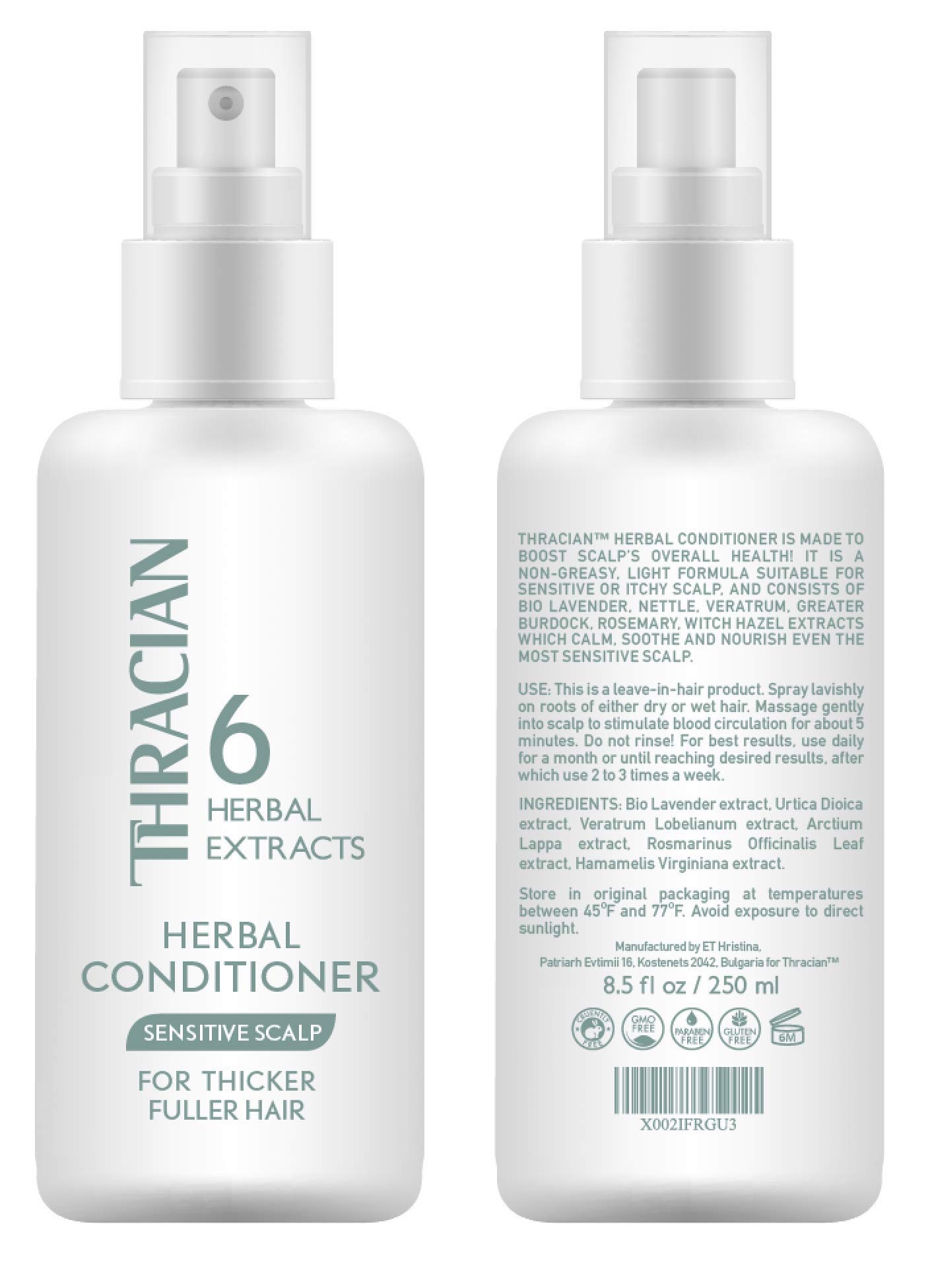 Buy Thracian al Leavein Conditioner with Bio Lavender & Rosemary