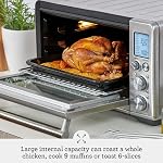 Friteuse à air Breville the Smart Oven®, four à convection de comptoir, combo four grille-pain friteuse à air, BOV860BSS, acier inoxydable brossé