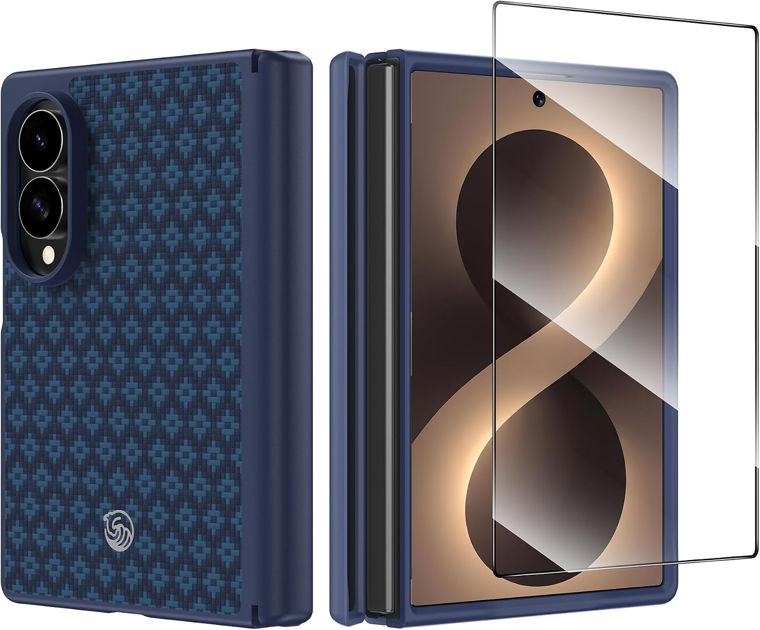 BENKS for Galaxy Z Fold 8 Case with Screen Protector & Hinge Protection
