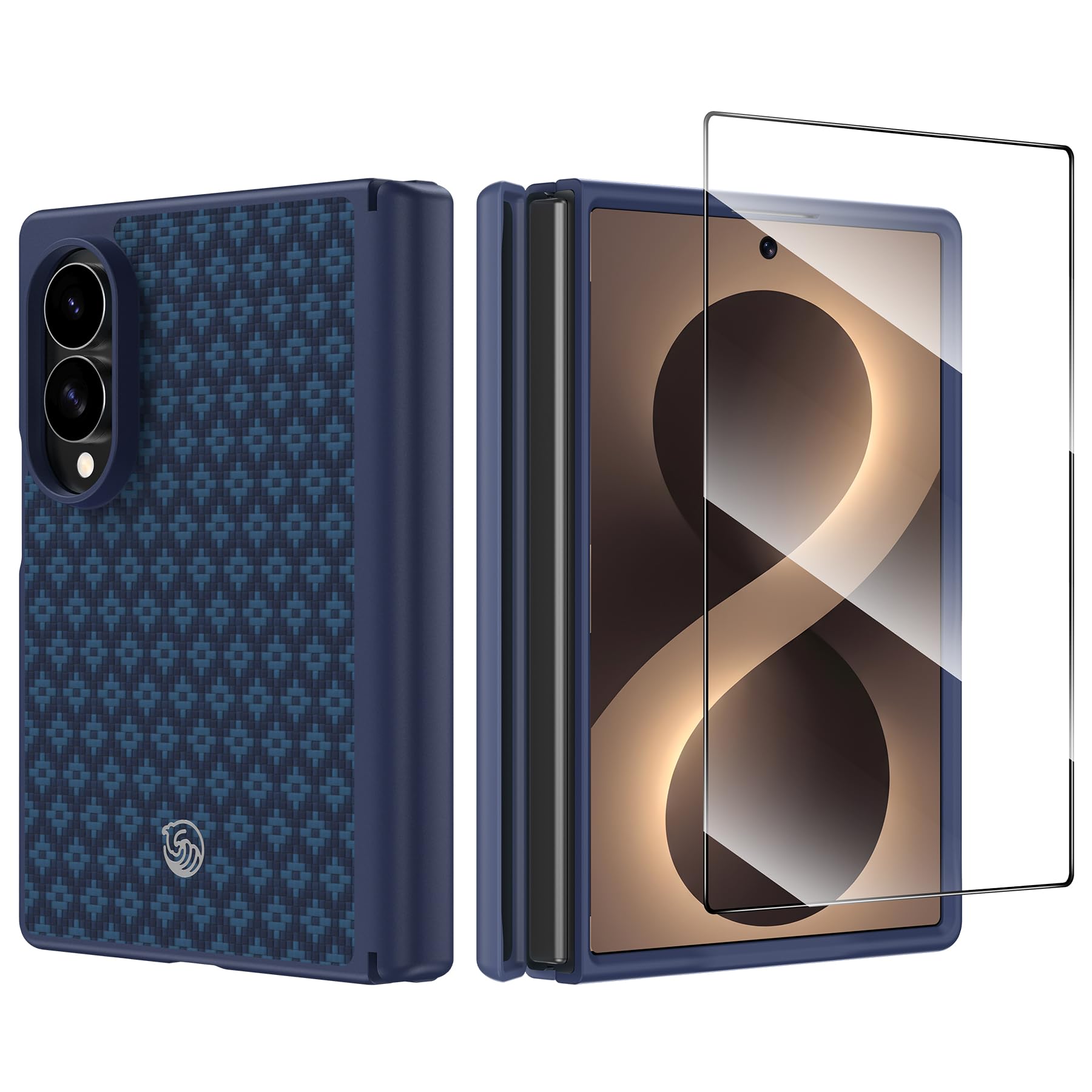 Photo 1 of BENKS for Galaxy Z Fold 8 Case with Screen Protector & Hinge Protection