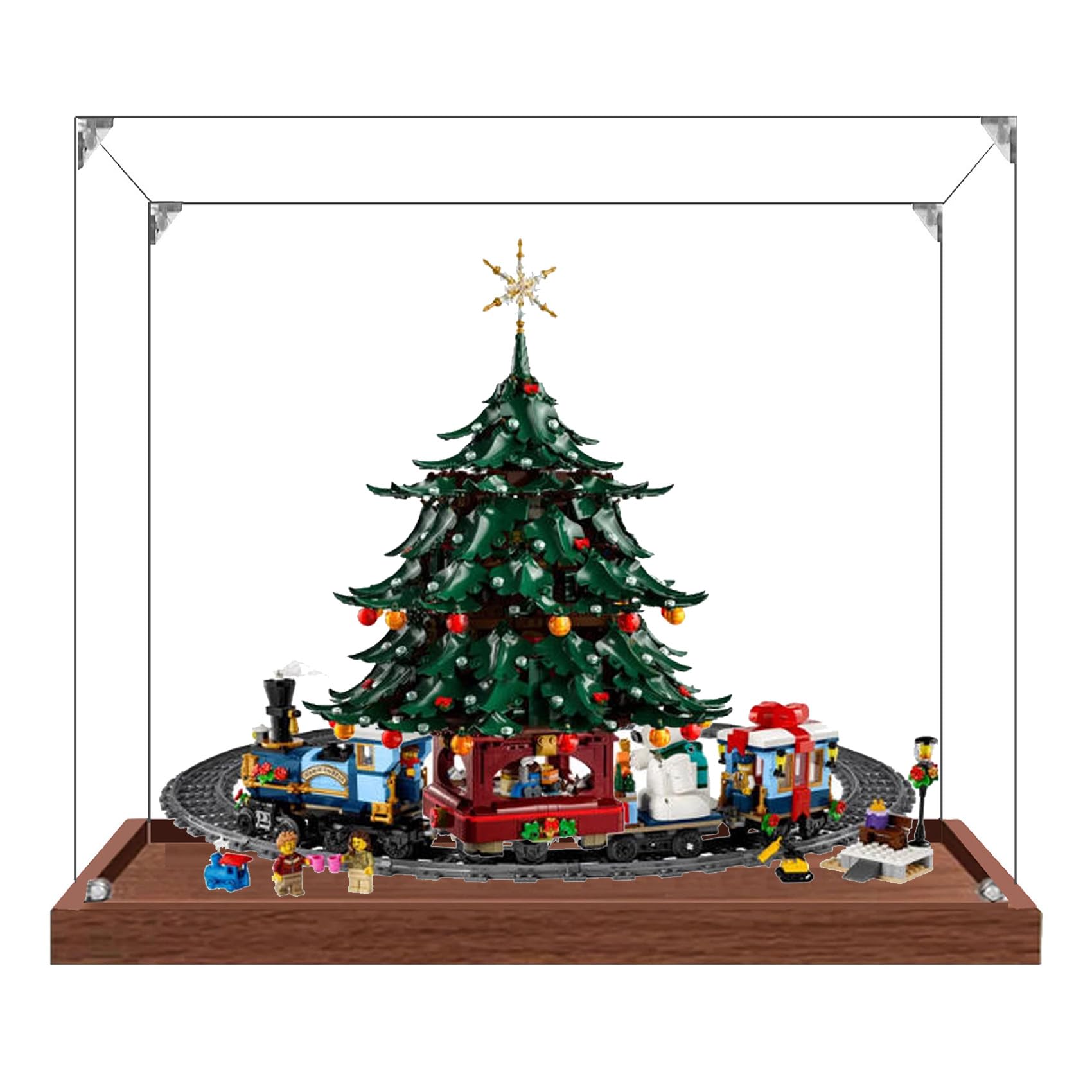 Vitrina acrílica de metacrilato transparente 2 mm caja protectora sets 10361 41843