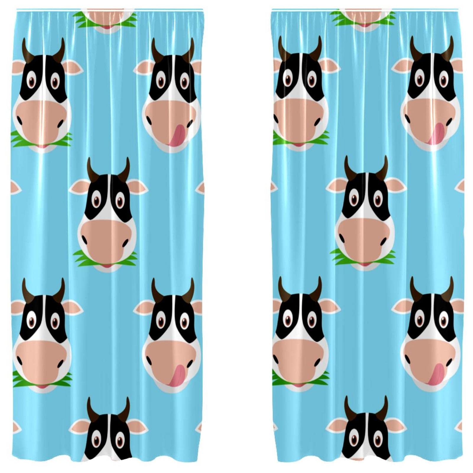 Cortinas opacas de vaca que quitan la luz para mejorar el sueño de los niños