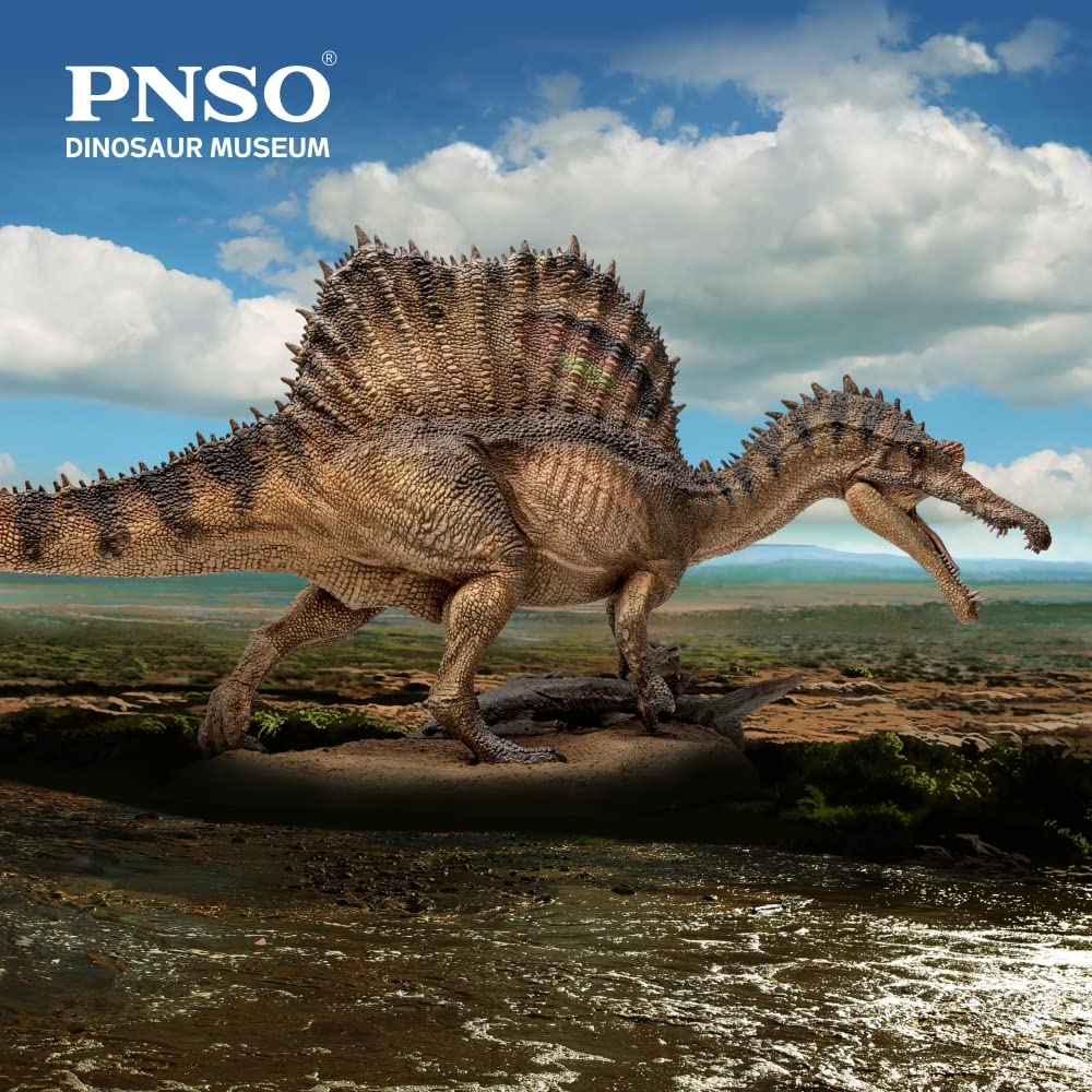 Amazon.co.jp: PNSO 恐竜博物館シリーズ (スピノサウルスのエッシェン