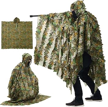 個人装備 Yu Amazon.co.jp: [UP STORE] UPstore ギリースーツ ポンチョ