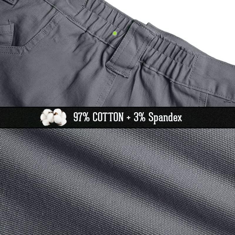 NAVEKULL Men's Military Cargo Tactical Pants Ripstop Lightweight Cotton Stretch Combat Outdoor Hiking Pants - Image 6