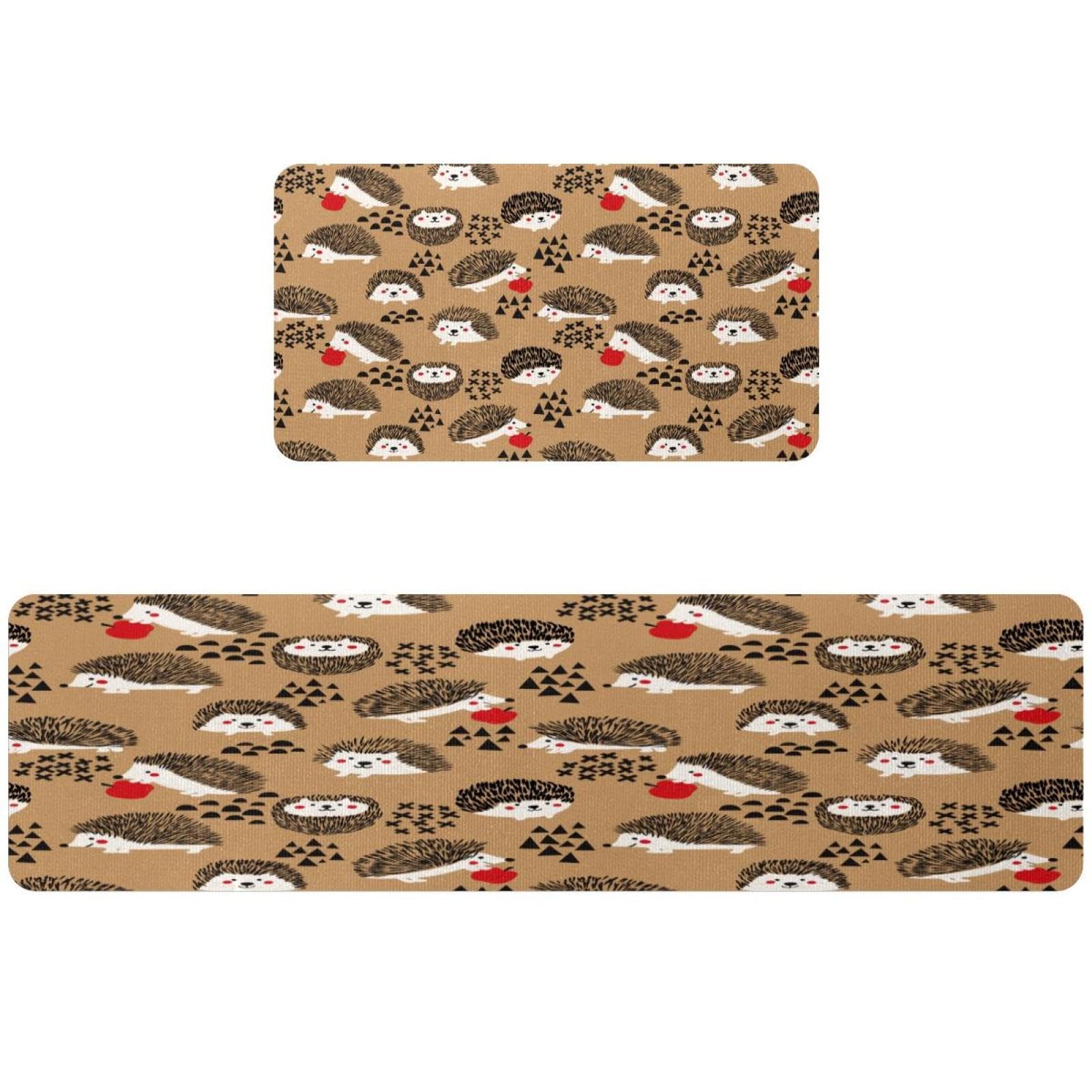 Tapis de cuisine absorbant lot de 2 lavables et ultra sécurisés