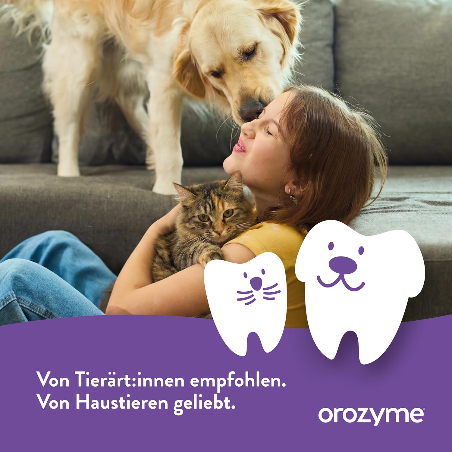 Gel buccodentaire Orozyme | Chiens & Chats | 2 x 70 g