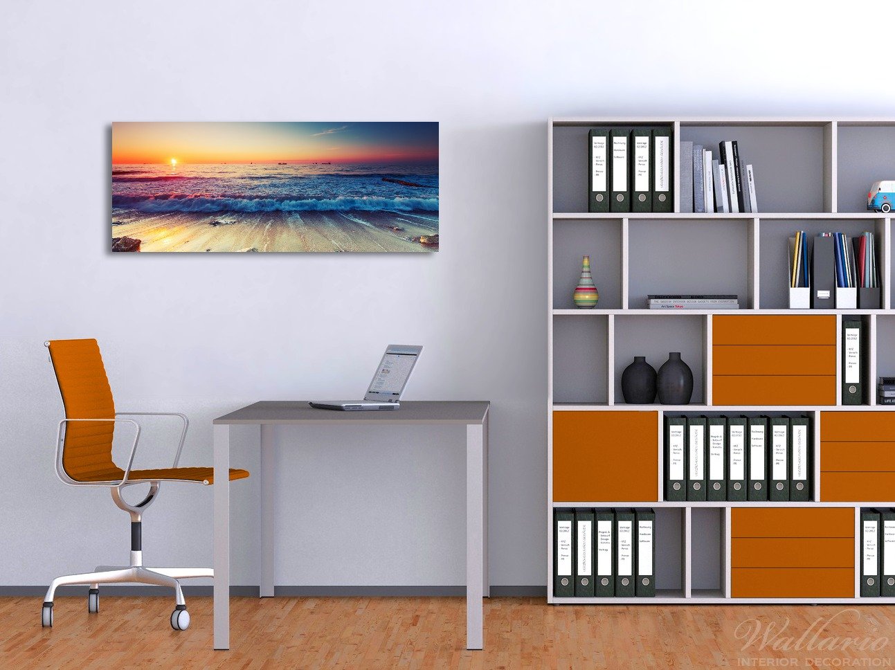 Produktbild von Wandbild Aus Acryl Sonnenaufgang Am Meer Mit Landzunge Und Felsen Im Wasser 191656 177808