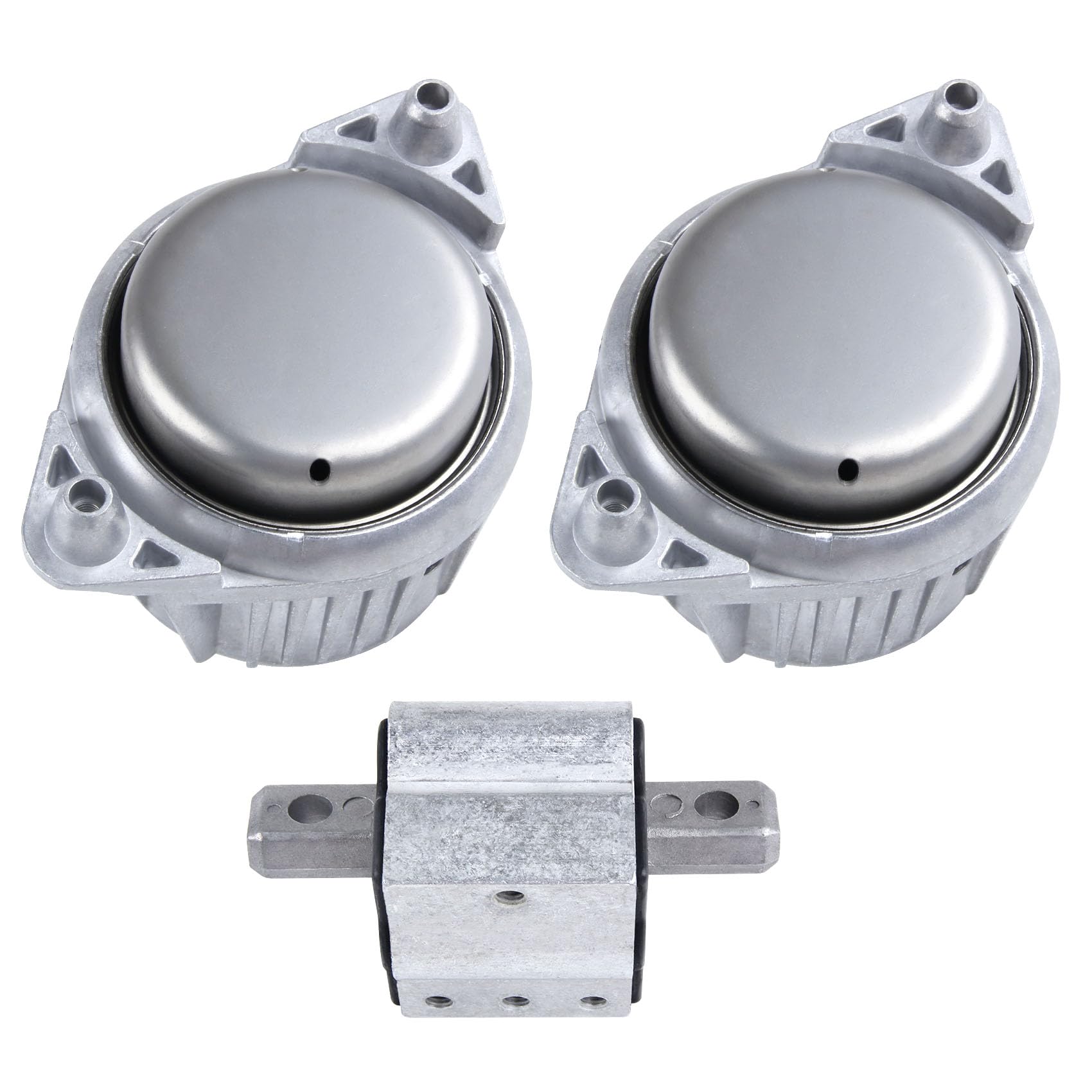 DOCAS 2x Supporto Motore + 1x Supporto Cambio A1402401318 A2042400217 A2042400317 compatible per Mercedes C E Klasse CLS W204 W212 S212 S204 C204 C207 C218 X218