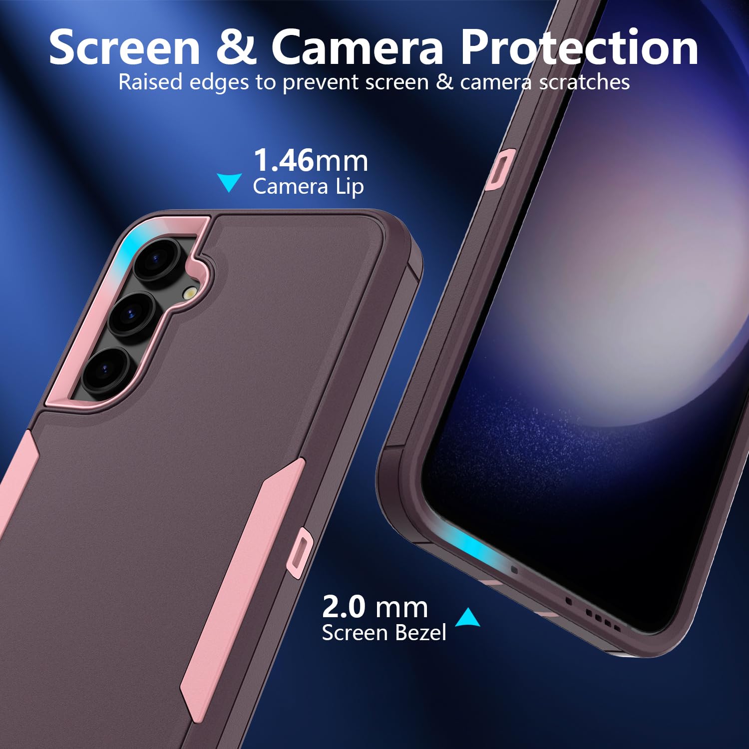 Amazon.com: ZX Zenixy for Samsung Galaxy S23 FE Case, Heavy Duty