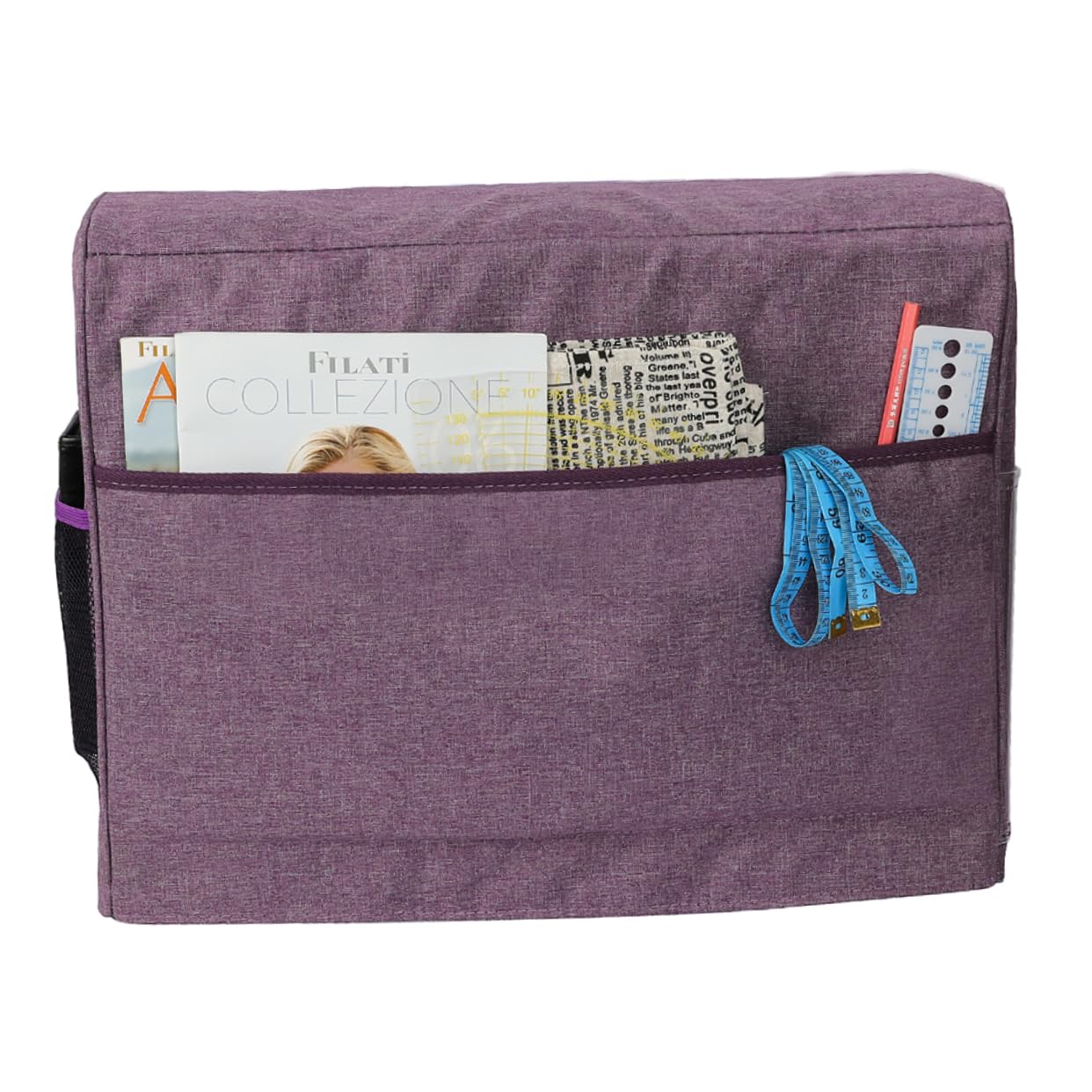 VILLCASE Sewing Machine Dust Cover Bag Removable Machine Case Cover for Home Shop Oxford Fabric Zipper Pouch