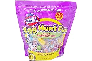Dubble Bubble Fruit-Flavored Bubble Gum: Easter Egg Hunt Fun
