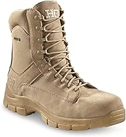 Vista 1 de HQ ISSUE Botas tácticas clásicas impermeables de 8 pulgadas con cremallera lateral para hombre