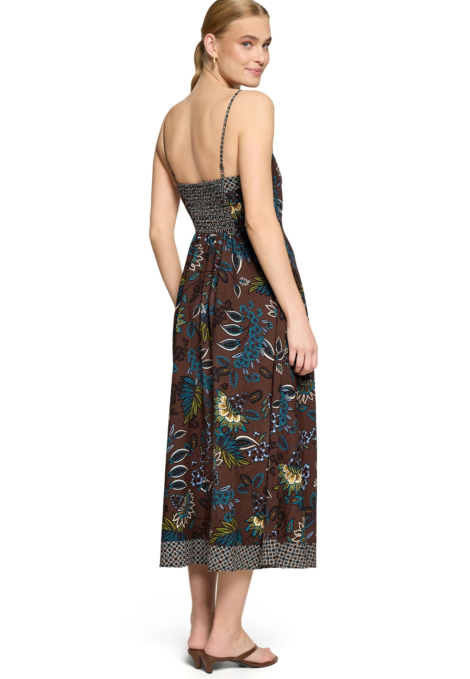 zero Damen Maxikleid ohne Arm